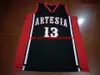 Vintage #13 James Harden Artesia Jersey University basketanpassad valfritt namn nummer tröja