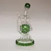 Dab Bubble Glasbongs, 21 cm Höhe, stabile Fab-Ei-Wasserbong mit 14,4 mm Joint-Raucher-Rigs