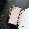 Luxurys Designers Cep Telefon Kılıfı Büyük Marka Tide Marka iPhone14 Telefon Case12 Apple 13Promax Square Pist Kaplama Yumuşak Kabuk Deri Uygun