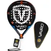 Tennis Rackets Spot 91 Vairo Paddle Full Carbon Pala Padel Mens and Womens Equipment High Quality with Bag 230311