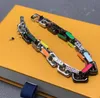 2023 V Designer Haute Qualité Argent Amour Bracelet Hommes Femmes Bracelets En Or Chaîne De Mode Personnalité Hip-hop G