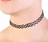 Chokers Fish-line tattoo woven necklace elastic stretch necklace bone chain neck chain neck sleeve