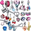 925 argent Fit Pandora Original charmes bricolage pendentif femmes Bracelets perles bracelet perles pendentif fabrication de bijoux