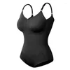 Intimo elasticizzato e modellante da donna Body da donna Shapewear Body Shaper senza cuciture Tummy Control Dimagrante Guaina Addome Vita Trainer Push Up Corsetto Top