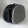 Sac pour animaux de compagnie pliable chat sac à dos chien sac sur voiture portable chats sac moyen bandoulière portable sac à dos en gros