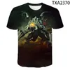 Herr t shirts 2023 sommar harajuku stil dota 2 3d t-shirt män kvinnor mode casual short hylsa unisex streetwear överdimensionerade toppar