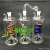 Panlong Glass Water Bongs Bongos de vidro por atacado Bongas de óleo Tubos de água Platas de óleo de tubo de vidro fumando