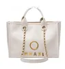 NUOVA marca Borse da donna di lusso Borse da spiaggia Designers Ch Lettera in metallo Distintivo Tote Borsa da sera Piccola borsa in pelle mini corpo Grande borsa a catena femminile Zaino Ymw8