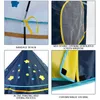 Tende giocattolo Drop Tenda per bambini Casa Castello portatile Bambini Teepee Tenda da gioco Piscina di palline Giocattolo da campeggio Compleanno Natale Regalo all'aperto 230311