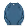 Męskie bluzy bluzy Podstawowe relaksowane dla wiosny mężczyzn zwykłe zwykłe pulloczy unisex crewneck oraz rowe22 Sizemen's Rowe22