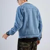 Vestes masculines Mens Hiver Denim Fashion Casual Boutique Solud Soluterwear Loard Liner Thcker Moulettes chauds