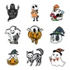 Party Favorjack Skellington esmalte crachás pesadelo antes do Natal Oogie Boogie Pumpkin King Halloween Movie Broches Broches