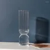 Vasi Vaso per fiori in vetro per la casa Mini fiori trasparenti Accessori innovativi minimalisti nordici