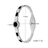 Банглут Римский цифровой титановый браслет Простые универсальные украшения для модных украшений из нержавеющей стали набор бриллиантов Crystal for Girl Gift