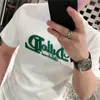 メンズTシャツショートスリーブの新しい夏のスリムプリントレターラウンドネックティートップスリムファッション豪華なトレンド因果的な男服プラスサイズM-7xl