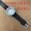 Watch Bands Accessories Rubber Strap 22mm Stainless Steel Buckle Can Be Assembled With 43mm Case Black White Blue Modification