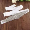 Wedding Sashes TRiXY S233 Stunning Wide Rhinestones Belt Crystal Sash Dress Belts Bridal For Accessories