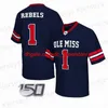 Custom Sugar Bowl Ole Miss Rebels Football Jersey NCAA College Matt Corral Snoop Conner Drummond Eli Manning A.J. Brown Jerrion Ealy