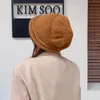 Шапочки шапочки/кепки черепа INS Twist Braid Woolen Cap Personality осень и зимние кисточки вязаные шляпы женщин