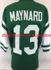 Hombres personalizados Mujeres jóvenes Vintage Don Maynard # 13 Cosido Jersey de fútbol RETRO cosido tamaño s-4XL o personalizado cualquier nombre o número de camiseta