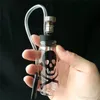 Múltiples mini tubos de vidrio Cachimba de vidrio al por mayor, accesorios de tubería de agua de vidrio