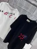 T-shirts pour hommes designer nouveau vêtements à la mode lettre graphique imprimé couple mode Paris co-branding hommes et femmes coton col rond hauts à manches courtes LPZN