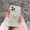 Mooie doorzichtige telefoonhoesjes iPhone 15 14 13 12 11 Pro Max Designer Saffiano Portemonnee 18 17 16 15pro 14pro 13pro Plus X Xs Xr 6 7 8 Case met Logo Doos Verpakking Mix Bestellingen Ondersteuning