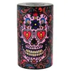 Portable Smoking Colorful Plastic Skulls Pattern Dry Herb Tobacco Stash Tank Storage Case Cigarette Holder Handpipes Spice Miller Grinder Jars DHL