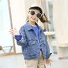 Herren Hoodies Koreanischen Stil Kinderkleidung Frühling Mädchen Jeansjacke 2023 Großer Junge Großhandel