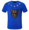 T-shirt de camisetas masculinas de camisetas masculinas de camiseta masculina