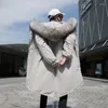 gri kış boy ceket