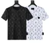 fashion designer shirt polo men t shirt high quality newest womens letter print short sleeve round neck cotton tees rhinestone skull tshirts shirts clothes size m-3xl