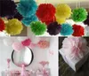 Flores decorativas grinaldas 12 polegadas Melhor papel de decoração de casamento pom pom floresce bolas de flores de papel de papel