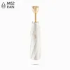 Umbrellas MissRain Creative Luxury Women Rose Umbrella Gold Handle Uv Protection Female Parasol White Folding Portable Travel Rain Gear