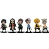 Anime Peripheral Hand-me-down Figures Japanese Anime Doll Demon Killer Ghost Extermination Of The Blade Girl Boy's Happy Bedroom Ornaments And Birthday Gifts DHL