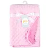 Одеяла пеленки рожденные детские одеяла теплые флисовые тепловая мягкая коляска крышка для сна Мультипликационная шапочка для младенческой постельное белье