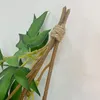 장식용 꽃 인공 조밀 한 유칼립투스 난 넌트 대나무 잎 84cm 홈 장식 가짜 식물 등나무 포도 나무 웨딩 거실 벽