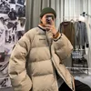 Men's Down Winter 2023 Thickened Casual Baseball Korean Windproof Loose Stand Collar Cotton Padded Jacket Size M-2XL