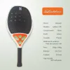 Tennis Rackets HOOWAN 12K Carbon Fiber Beach Racket Professional Labbro12K with Fine Treatment Soft EVA 330 Grams 230311