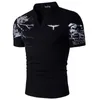 Men's Polos DINGSHITE Summer Casual Polo Shirt Men Short Sleeve Business Shirt Fashion Design Tops Tees Dress Polo Shirt for Men Clothin 230311