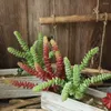 الزهور الزخرفية النباتات الاصطناعية للديكور المنزلي بلاستيك نبات sansevieria الصحراء الصحراء الصغار