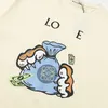 Men's T-Shirts DesignerDesigner Luxury Loes Classic High-version 2023 New Short-sleeved Spring Festival Limited Money Grabbing T-shirt For Men And Women Loose Top 4GMM