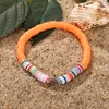 Strand 2mm Boho Fashion Combination Color Polymer Clay Bracelet Summer Beach Ins Style Beaded Braclets Women Jewelry Gift Accessories