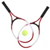 Tennisrackets 2 stks hoogwaardige kinderen training voor jeugdkinderen met 1 bal en covertas 230311