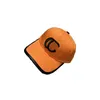 Casquette de baseball pour hommes casquette de baseball sport impression de texte intégral chapeau chapeau de rue hommes conception de dame Casquette soleil pour empêcher le chapeau en forme de tonneau 23sss