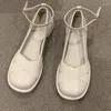 Chaussures habillées femmes talons mi-hauts Mary Jane 2023 printemps sandales été pompes peu profondes en cuir Pu fête concepteur mode Femme