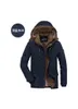 Herenjacks plus size winter heren 2023 merk dikke warme windbreaker jas Mens lange jas mannelijke mode kleding man minaderen