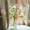 Fiori decorativi 60 cm mazzi di fiori artificiali papavero matrimonio fai da te festa di Natale decorazione della casa ghirlanda di seta artigianale finto