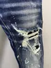 DSQ PHANTOM TURTLE Herren-Jeans, Herren-Luxus-Designer-Jeans, dünn, zerrissen, cooler Typ, lässiges Loch, Denim, modische Marken-Passform, Me289D