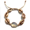 Strand 2023 Happy Year Season Nature Stone Charm Bracciale PUKA Shell Summer Vacation Gioielli da donna